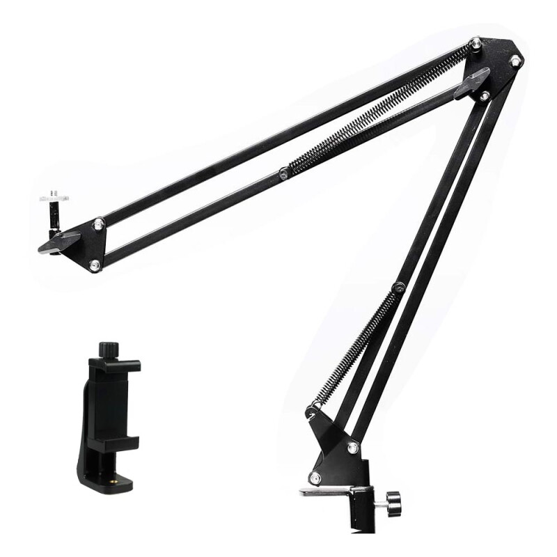 Fotokvant LSS-12+SM-CL7 кронштейн-крепление на струбцине с держателем для смартфона