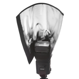 Fotokvant CFR-01 тубус для накамерной вспышки с серебристой поверхностью