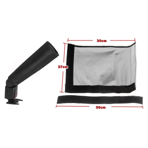 Fotokvant CFR-01 тубус для накамерной вспышки с серебристой поверхностью