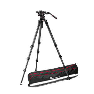 Manfrotto MVKN12CTALL штатив 536 SINGLE LEG c видеоголовой MVHN12AH Nitrotech 12