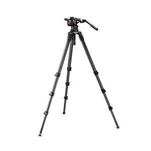 Manfrotto MVKN12CTALL штатив 536 SINGLE LEG c видеоголовой MVHN12AH Nitrotech 12
