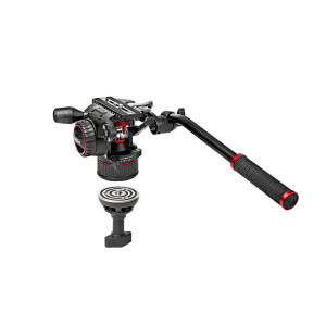 Manfrotto MVKN8TWINGC штатив 546GB TWIN GS с видеоголовой MVHN8AH Nitrotech 8 нижняя растяжка