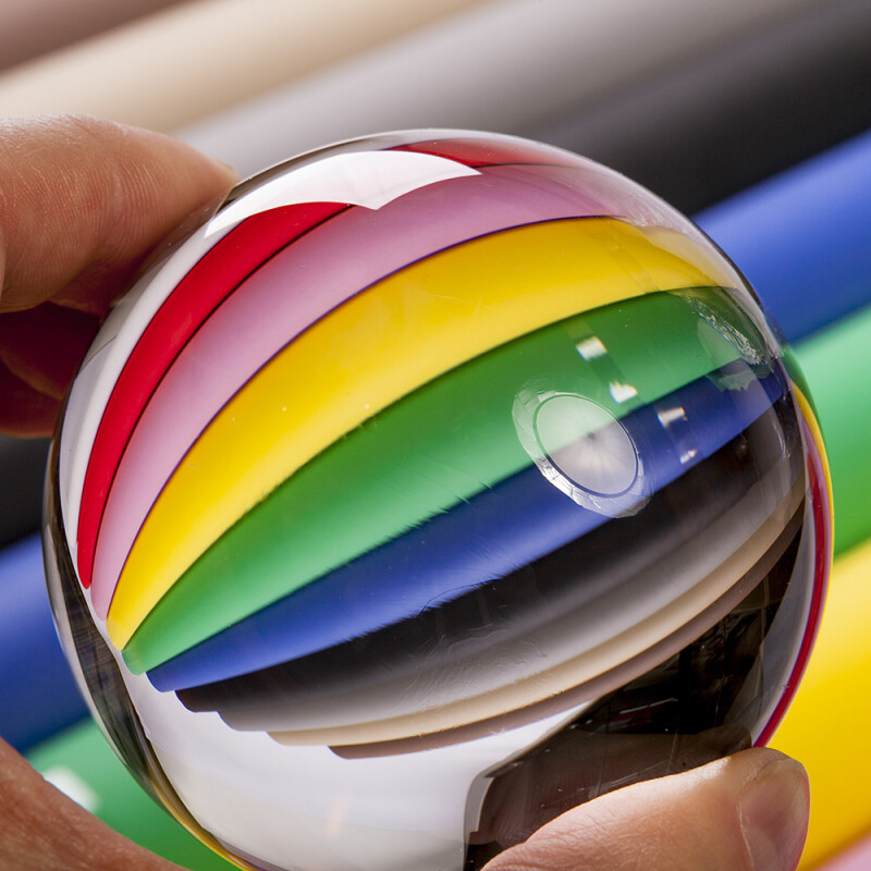 Fotokvant PRS-002 Lensball шар-сфера хрустальная 80 мм в подарочной упаковке