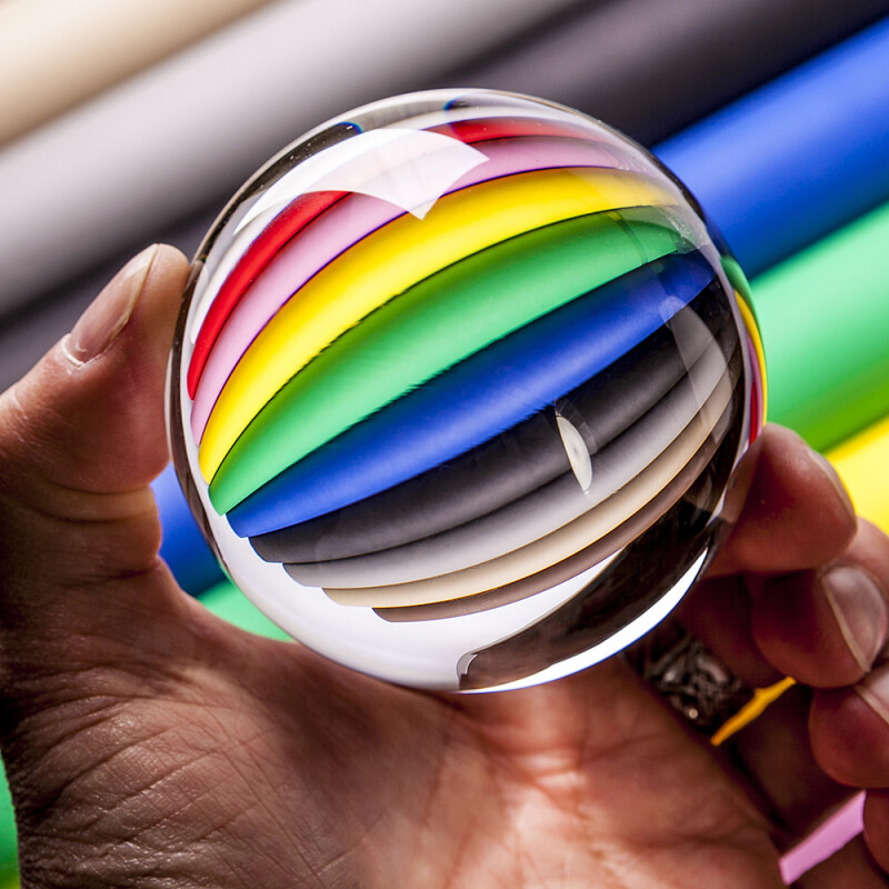 Fotokvant PRS-002 Lensball шар-сфера хрустальная 80 мм в подарочной упаковке