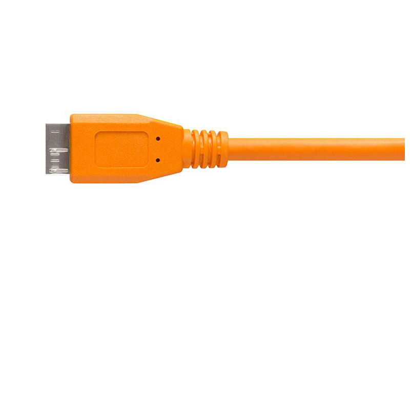 Tether Tools CUC3315-ORG TetherPro USB-C to USB 3.0 Micro-B 4.6m Orange кабель