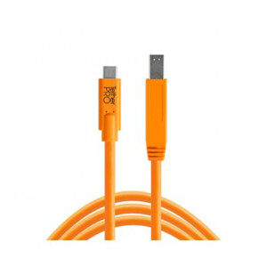 Tether Tools CUC3415-ORG TetherPro USB-C to USB 3.0 Male B 4.6m Orange кабель