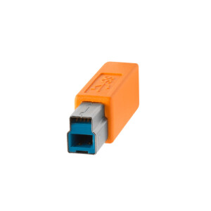 Tether Tools CUC3415-ORG TetherPro USB-C to USB 3.0 Male B 4.6m Orange кабель