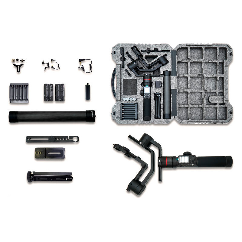 FeiyuTech A2000 трехосевой стабилизатор в комплекте с двойной ручкой