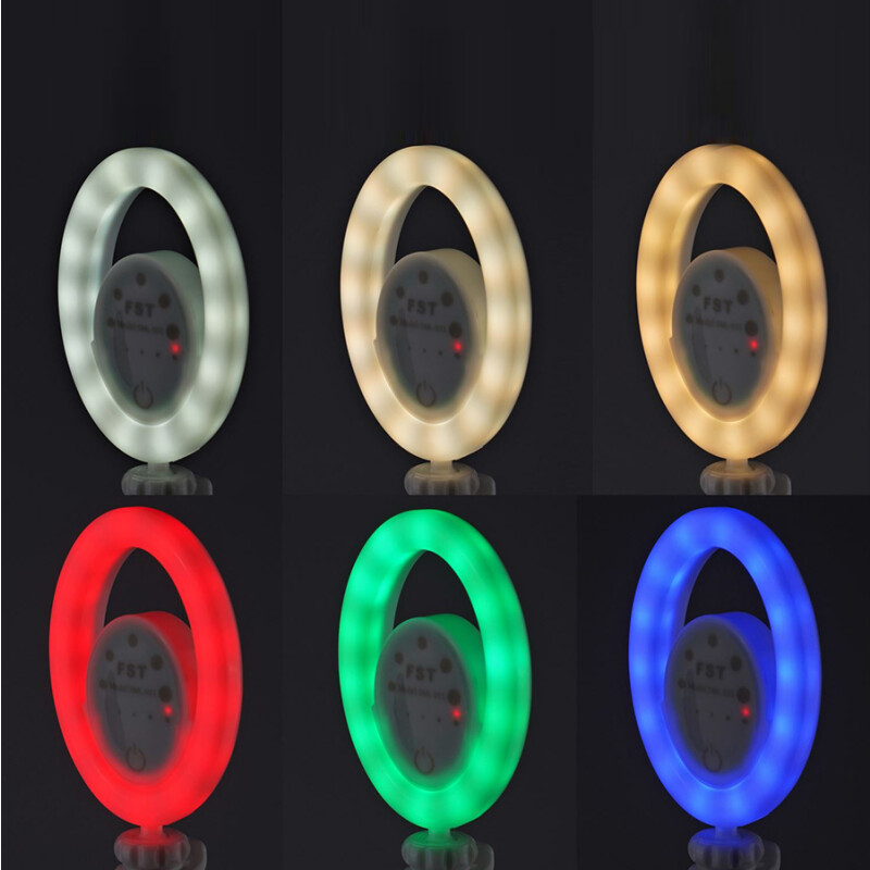 FST SML-031 селфи-лампа белая