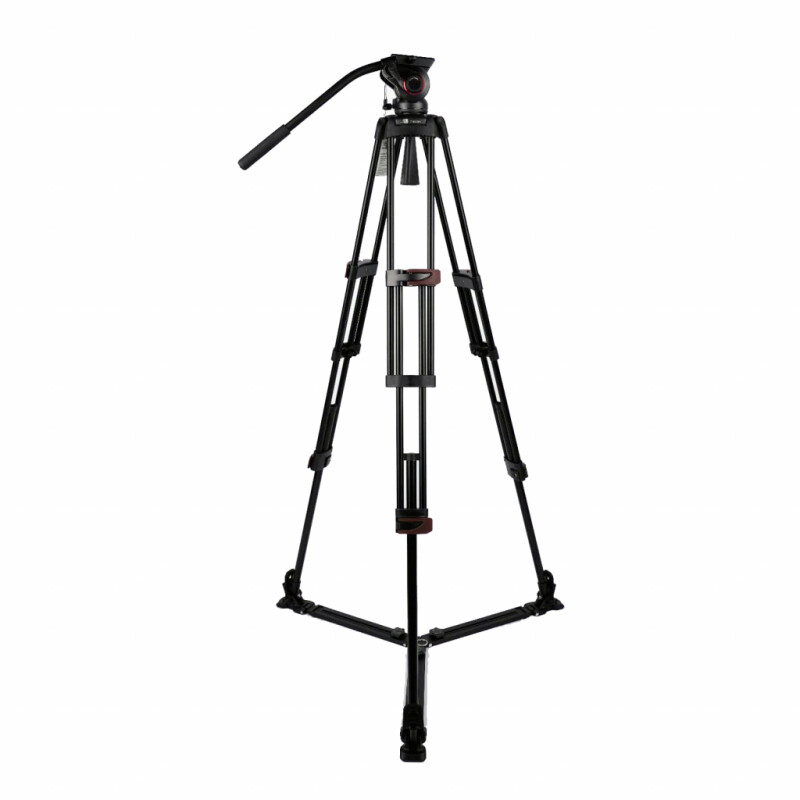 FST TH609A видеоштатив алюминиевый с видеоголовкой и максимальной высотой 170 см