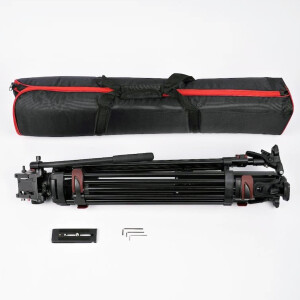 FST TH609A видеоштатив алюминиевый с видеоголовкой и максимальной высотой 170 см