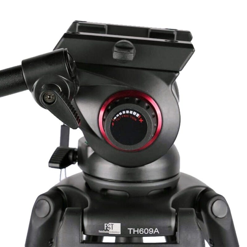 FST TH609A видеоштатив алюминиевый с видеоголовкой и максимальной высотой 170 см