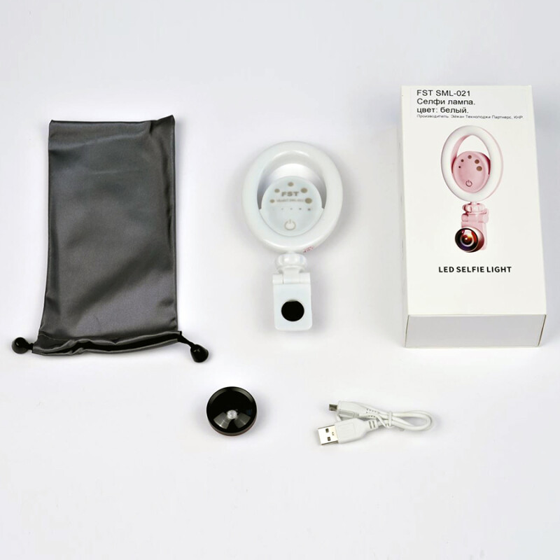 FST SML-022 селфи-лампа черная