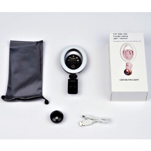 FST SML-032 селфи-лампа черная