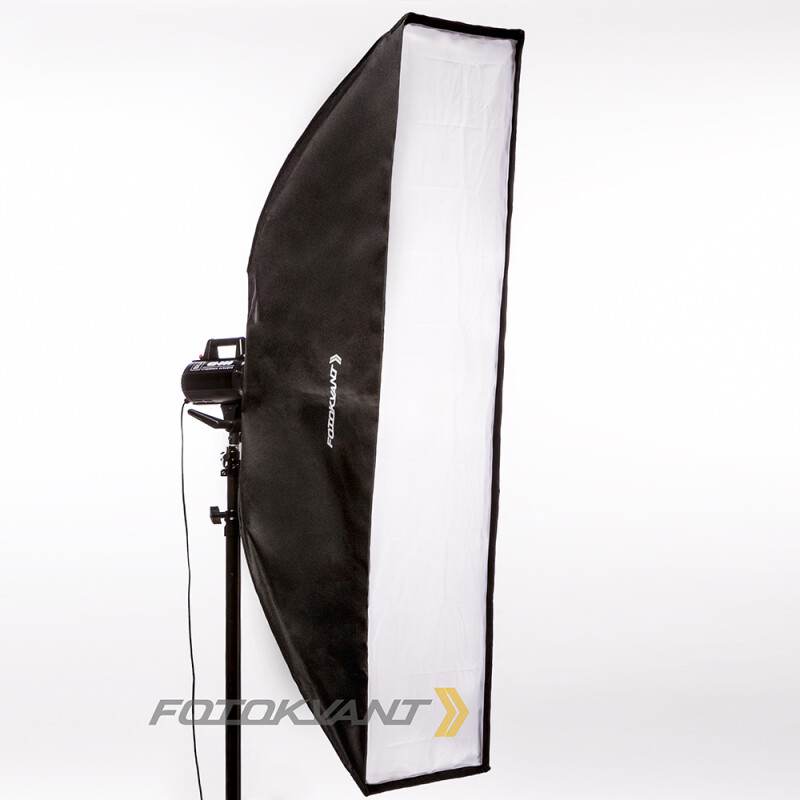 Fotokvant SBR-30160BW быстрораскладной софтбокс 30х160 см с адаптером Bowens