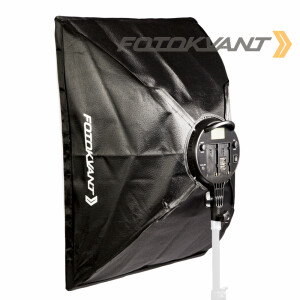 Fotokvant LED-48SB светодиодный осветитель 3200-6000К с софтбоксом 50х70