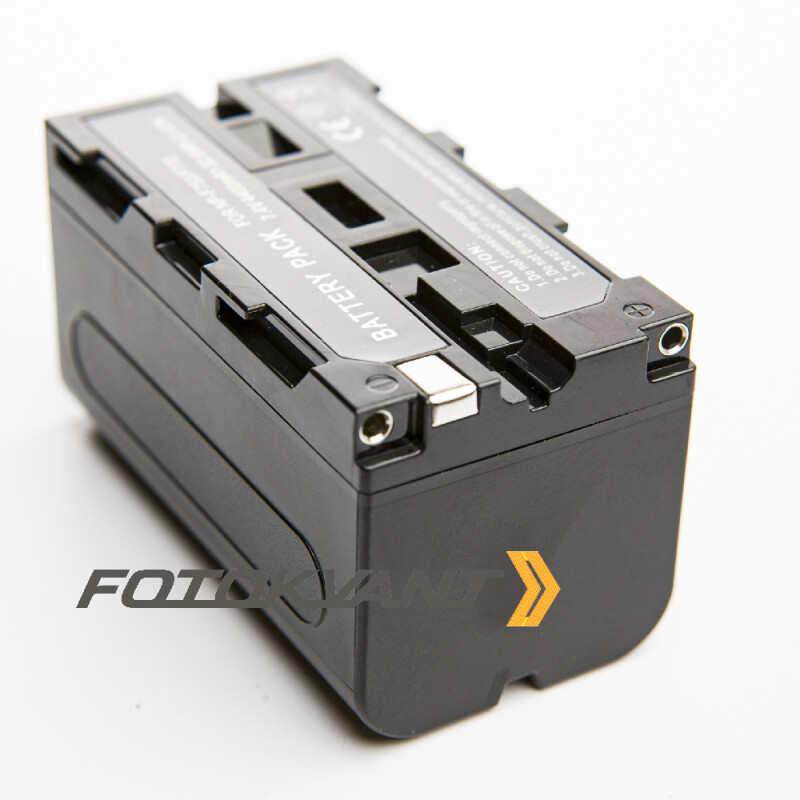 Fotokvant NP-F750/F770 аккумулятор емкость 4400 mAh
