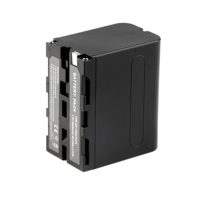 Fotokvant NP-F960/F970 аккумулятор емкость 6600 mAh