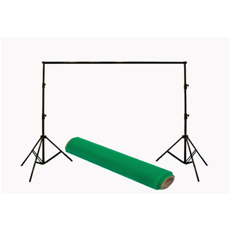 Fotokvant V-2117BG система установки фона типа ворота с фоном хромакей зеленого цвета