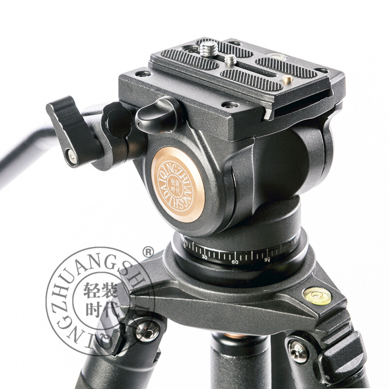 QZSD Q680A черный профессиональный видеоштатив для камеры с максимальной высотой 188 см