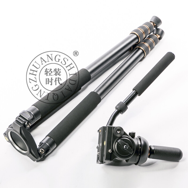 QZSD Q680A черный профессиональный видеоштатив для камеры с максимальной высотой 188 см