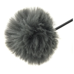 Fotokvant MZ-M Grey меховая ветрозащита для петличного микрофона