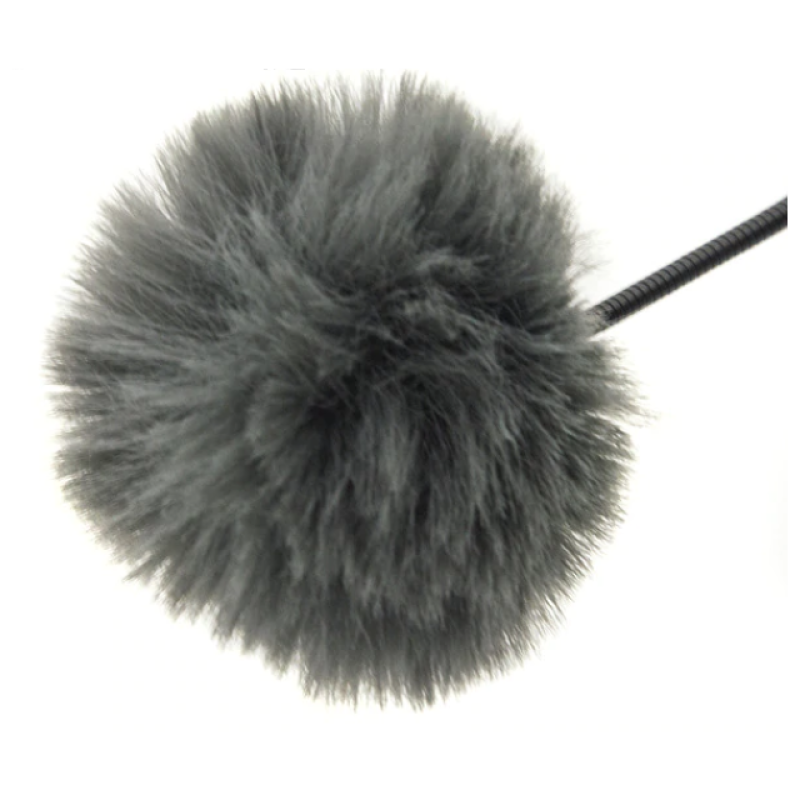 Fotokvant MZ-M Grey меховая ветрозащита для петличного микрофона