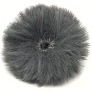Fotokvant MZ-M Grey меховая ветрозащита для петличного микрофона