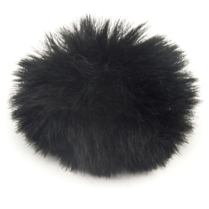 Fotokvant MZ-M Black меховая ветрозащита для петличного микрофона