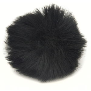 Fotokvant MZ-M Black меховая ветрозащита для петличного микрофона