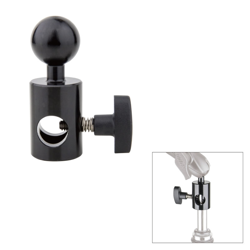 KUPO KS-415 SK Ball head w/baby receiver шаровая головка с втулкой 5/8"(16 мм) KUPO KS-415 SK Ball head w/baby receiver шаровая головка с втулкой 5/8"(16 мм)