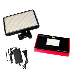 Fotokvant LED-500II PU KIT ультратонкая панель 500 светодиодов c темп.3200-5600К и сетевым адаптером