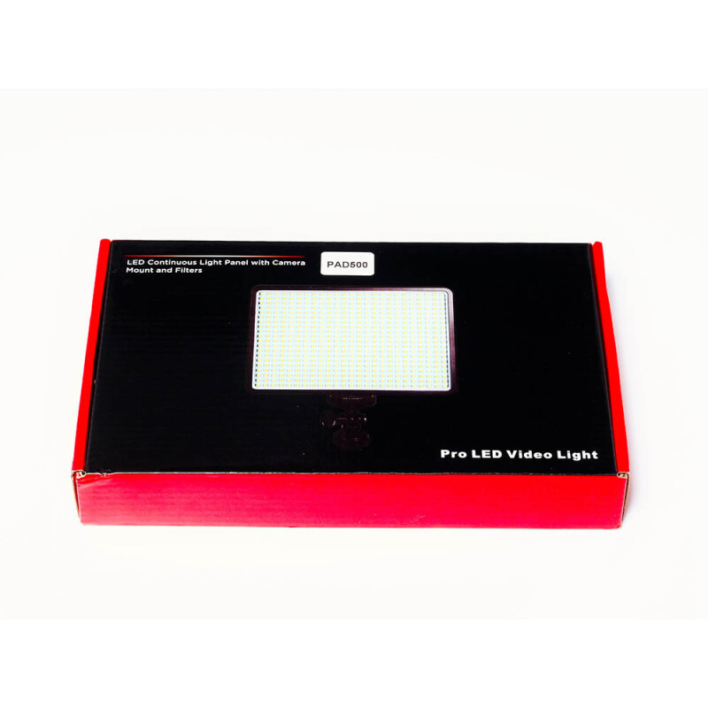 Fotokvant LED-500II PU KIT ультратонкая панель 500 светодиодов c темп.3200-5600К и сетевым адаптером