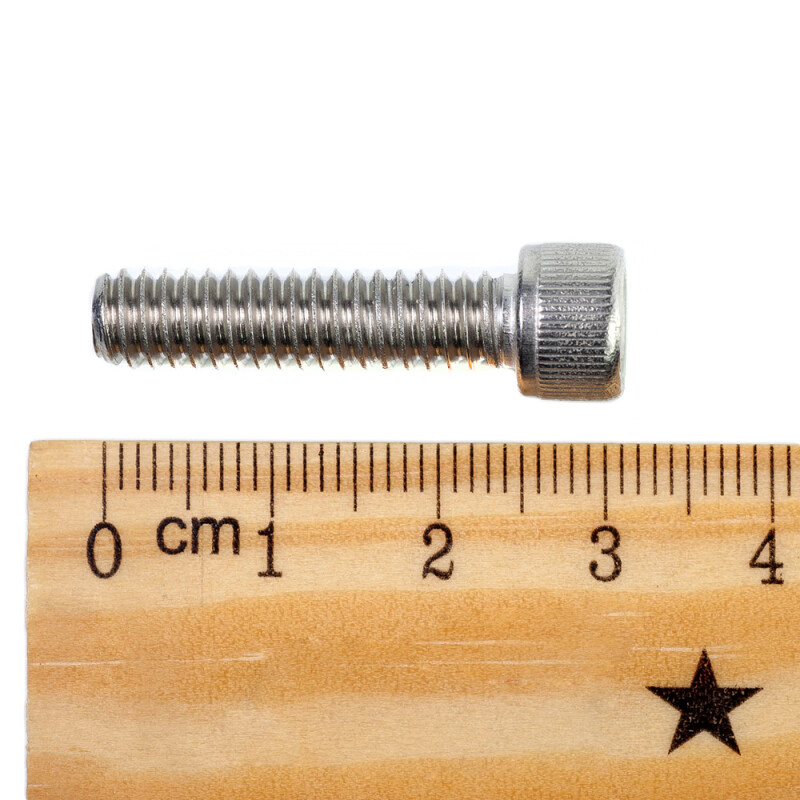 Fotokvant FLH-70 винт болт 1/4 дюйма 20х1 дюйм длина 25 мм