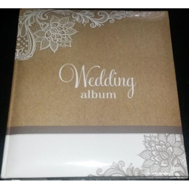 WALTHER UH-148 Elemental фотоальбом свадьба 50 белых страниц 28x30.5 бежевый