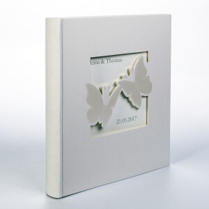 WALTHER UH-201 Farfalla фотоальбом свадьба 50 белых страниц 28x30.5 белый