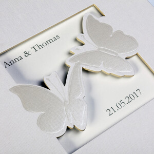 WALTHER UH-201 Farfalla фотоальбом свадьба 50 белых страниц 28x30.5 белый