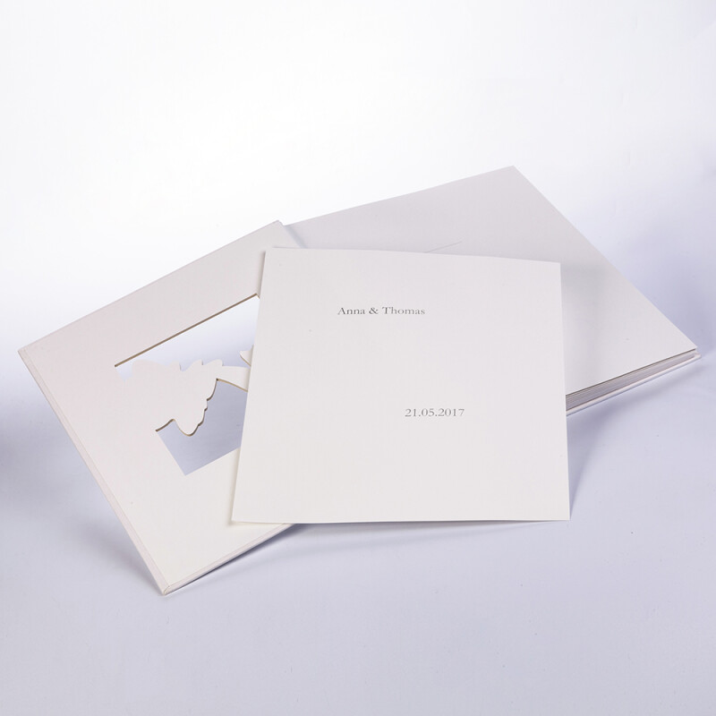 WALTHER UH-201 Farfalla фотоальбом свадьба 50 белых страниц 28x30.5 белый