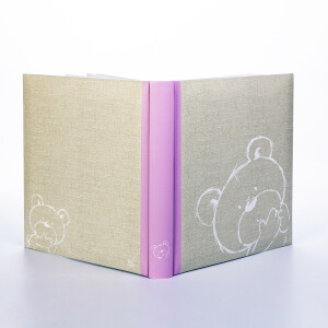 WALTHER UK-151-R Dreamtime фотоальбом детский 50 белых страниц 28x30.5 розовый