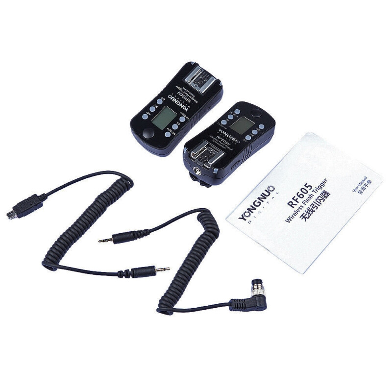 YongNuo RF-605 N радиосинхронизатор 2,4 Ghz для вспышек Nikon