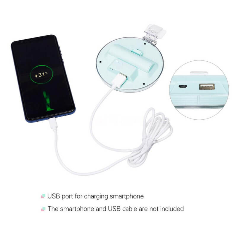 YongNuo YN08Li Green 3200-5500K осветитель светодиодный для смартфонов Green