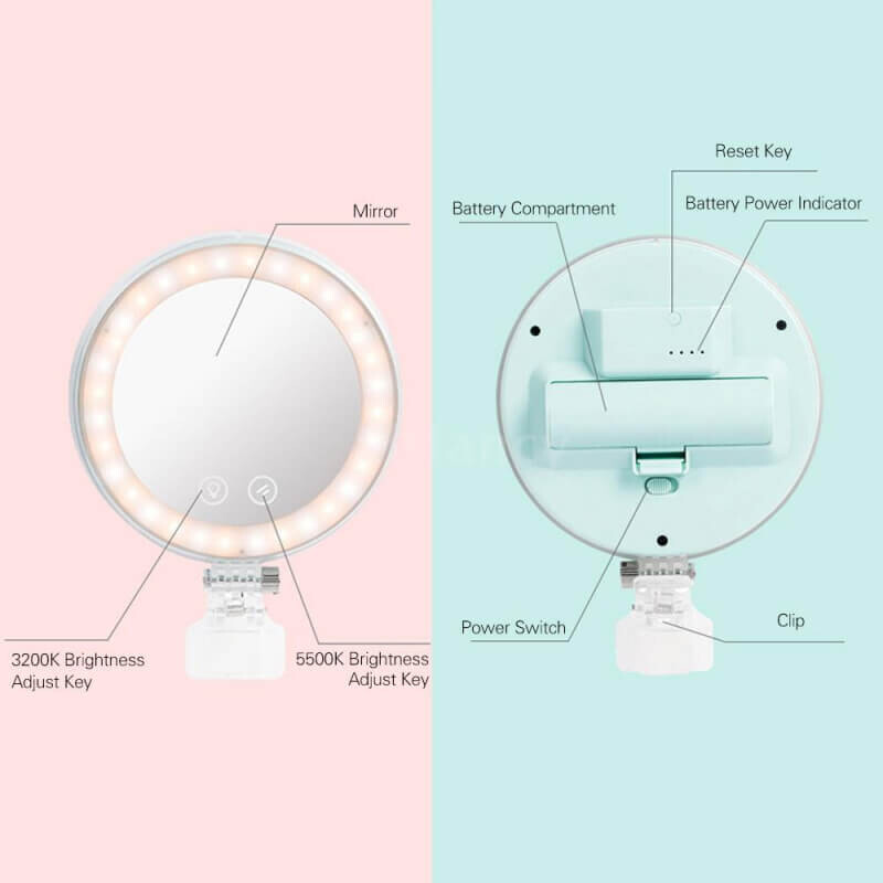 YongNuo YN08Li Green 3200-5500K осветитель светодиодный для смартфонов Green