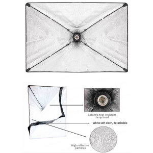 Fotokvant FL-3 KIT комплект постоянного света 250 Вт с софтбоксами
