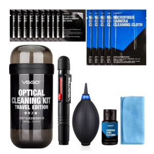 VSGO DKL-15 Grey набор путешественника для чистки оптики цвет-серый