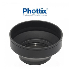 Phottix (52506) трехступенчатая складная резиновая бленда 72 мм