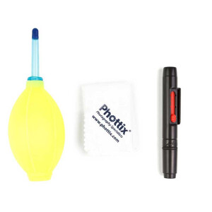 Phottix (66513) набор для чистки оптики 4 в 1 желтый