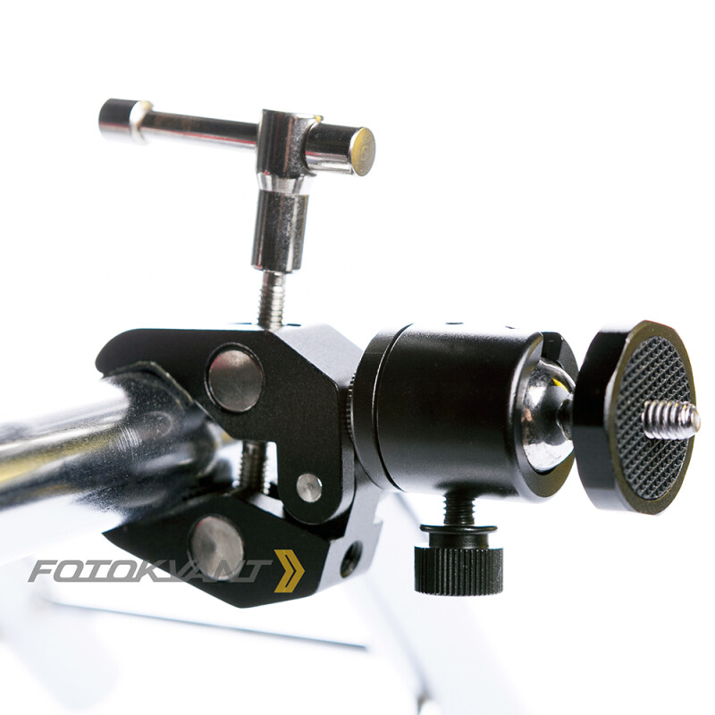 Fotokvant RCL-S2+HB-02 металлический зажим-струбцина с шаровой головой