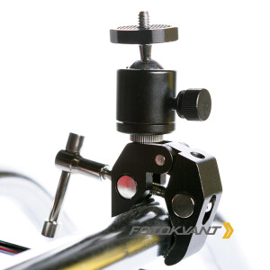 Fotokvant RCL-S2+HB-02 металлический зажим-струбцина с шаровой головой