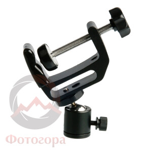 Fotokvant RCL-S5+HB-02 металлический зажим-струбцина с шаровой головой