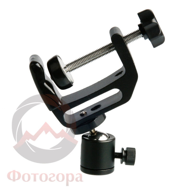 Fotokvant RCL-S5+HB-02 металлический зажим-струбцина с шаровой головой